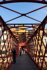 Pont de las Peixateries Velles in Girona