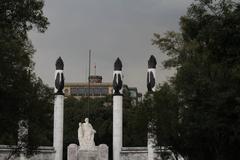 Chapultepec Castle monument in Mexico