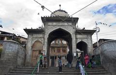 Entrance of Khanqah-e-Moula, an ASI monument