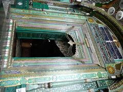 doorway of Khanqah Shah Hamdan Mosque in Srinagar