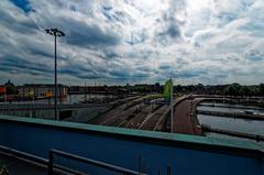 Panoramic view from NEMO Science Centre roof terrace