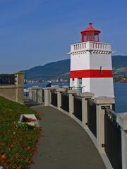 Brockton Point Lighthouse in Stanley Park, Vancouver