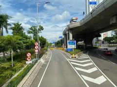 Central Wan Chai Bypass in Central Hong Kong