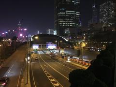 Central-Wan Chai Bypass Tunnel entrance in Central on January 21, 2019