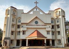 St. Gonsalo Garcia Church in Vasai, Maharashtra, India