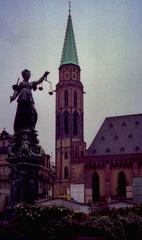 Alte Nikolaikirche 1990 in Frankfurt am Main