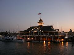 Balboa Pavilion in Newport Beach, California