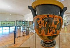 interior view of the archaeological museum of Agrigento