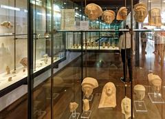 Interior of the archaeological museum of Agrigento