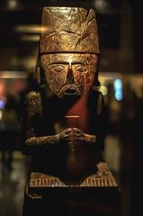 Museum artifacts displayed in Museo Arqueológico Rafael Larco Herrera