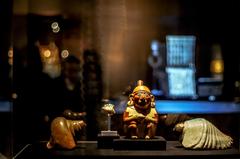 Pre-Columbian artifacts displayed at Museo Arqueológico Rafael Larco Herrera