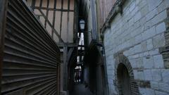 Ruelle des Chats in Troyes, France on October 30, 2022