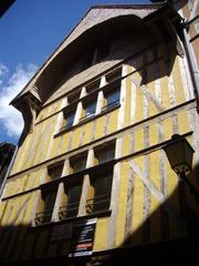 Cats street in Troyes, France