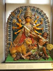 Representation of the Hindu goddess Durga made in Kolkata in 2007