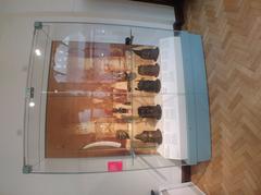 Display of Benin bronzes at Museum of Archaeology & Anthropology, Cambridge