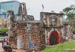 A Famosa monument in Malacca, Malaysia