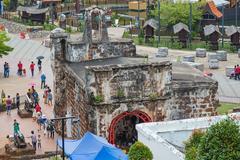 A Famosa fort in Malacca, Malaysia