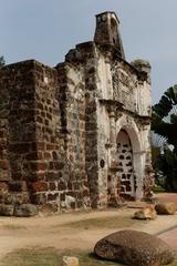 A Famosa, remnant of the Portuguese fortress