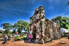 A Famosa fortress in Malaysia