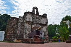 A Famosa monument in Malaysia