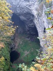 Moravian Karst rock formations