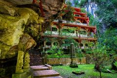 Sam Poh Tong Temple in Ipoh, Perak, Malaysia