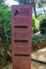 Gaudí House Museum in Parc Güell, Barcelona