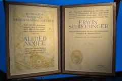 Erwin Schrödinger's Nobel Prize diploma