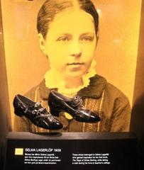 Selma Lagerlöf's shoes in the Nobel Prize Museum