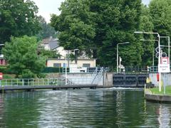 Schleuse Woltersdorf lock and canal