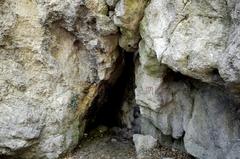 Adlersteighöhle cave entrance in Mödling