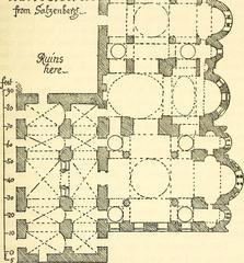 Byzantine and Romanesque architectural illustration from 1913