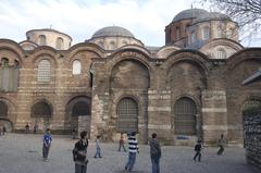 Molla Zeyrek Mosque NW side exterior