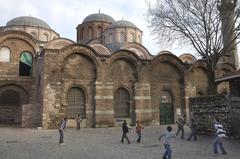 Molla Zeyrek Mosque northwest side exterior