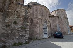 Molla Zeyrek Mosque exterior southeast side