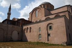 Molla Zeyrek Mosque exterior southwest side