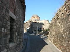 Dome of the former Church of the Pantokrator, now Zeyrek Mosque, in Istanbul