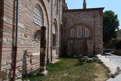 Istanbul Molla Zeyrek Mosque western front after restoration