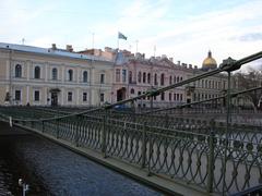 Pochtamtsky Bridge over Moika River