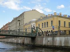 Naberezhnaya River Moyki with Pochtamtsky Bridge