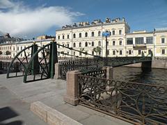 Pochtamtsky Bridge in Saint Petersburg