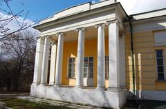 Stroganov Dacha on the Yauza left Ionic portico