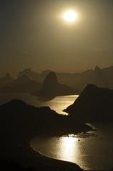 Niterói cityscape with Sugarloaf Mountain in foreground