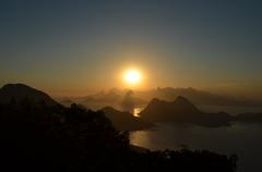 Panoramic view of Rio de Janeiro from Niterói