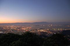 Sunset view from Corcovado