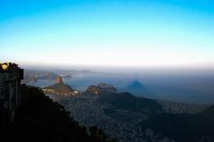 Shadow of Corcovado Mountain over Rio de Janeiro