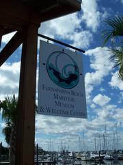 Fernandina Beach Maritime Museum sign