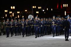 The Airborne Troops concert at Spasskaya Tower festival