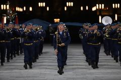 Airborne Troops concert at Spasskaya Tower festival