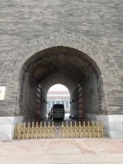 The main gate of Zhengyangmen Tower in Beijing